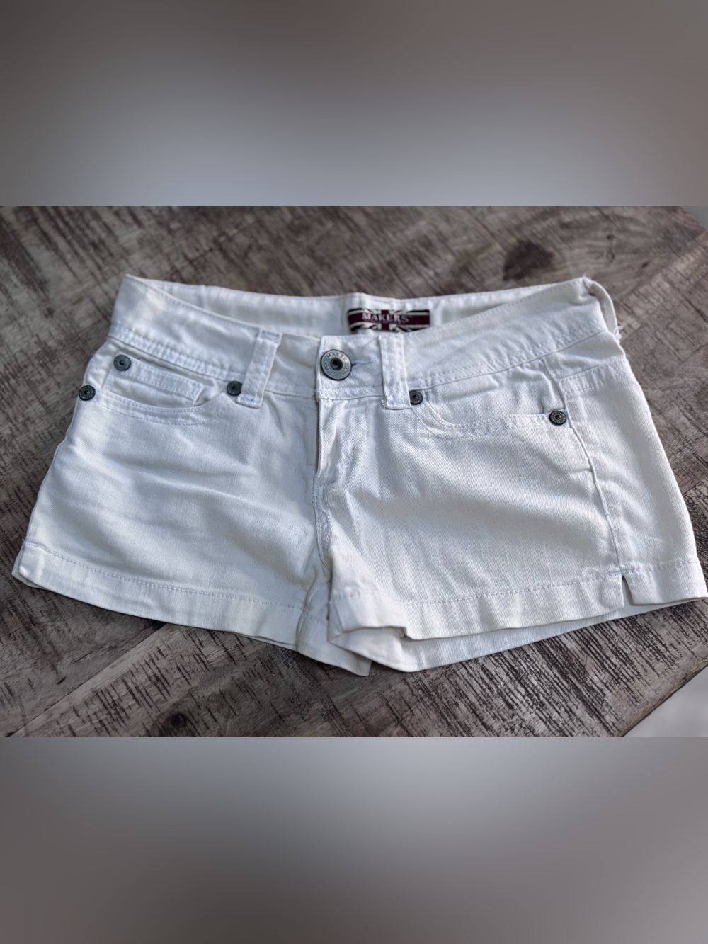 Makers of True Originals White Women's Denim Shorts
